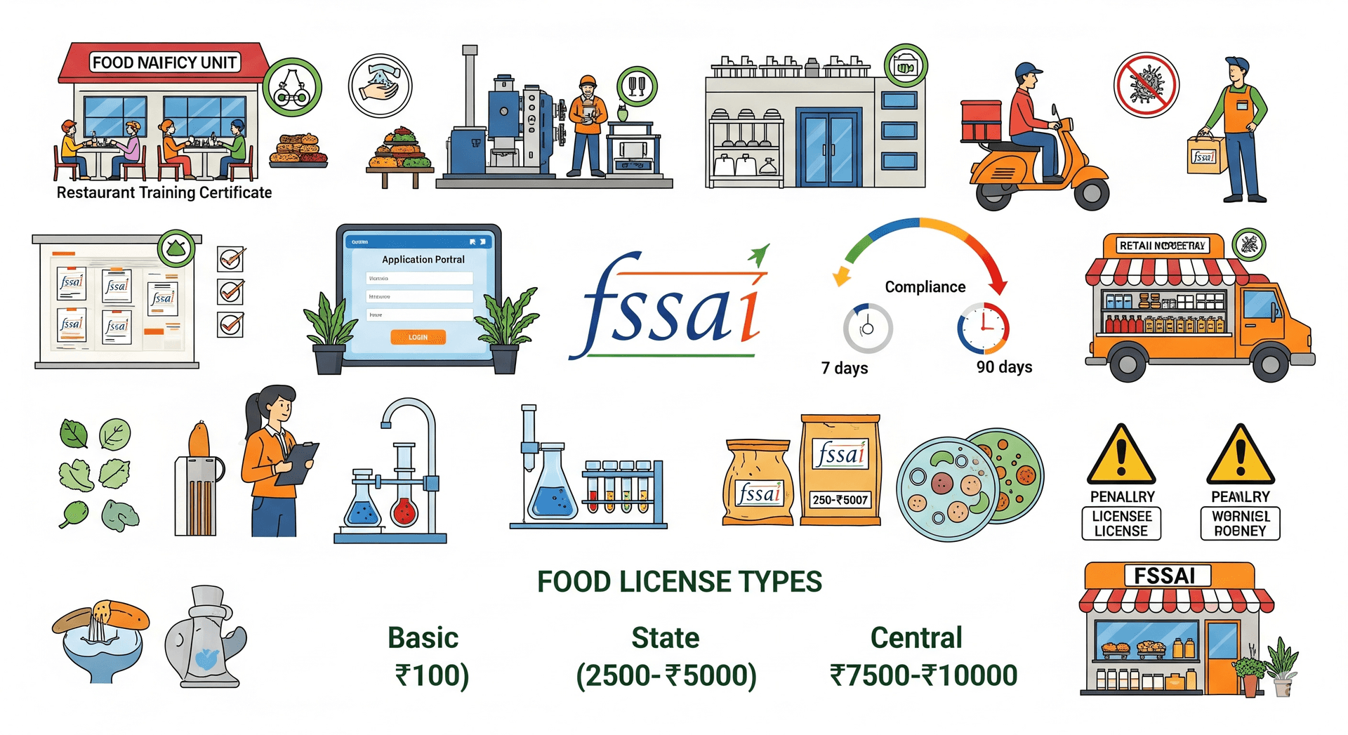 FSSAI license registration complete guide with application process and requirements