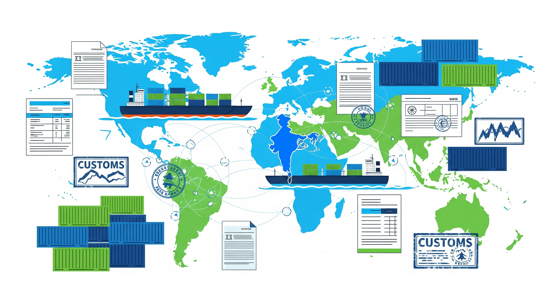 Import Export Code registration process illustration