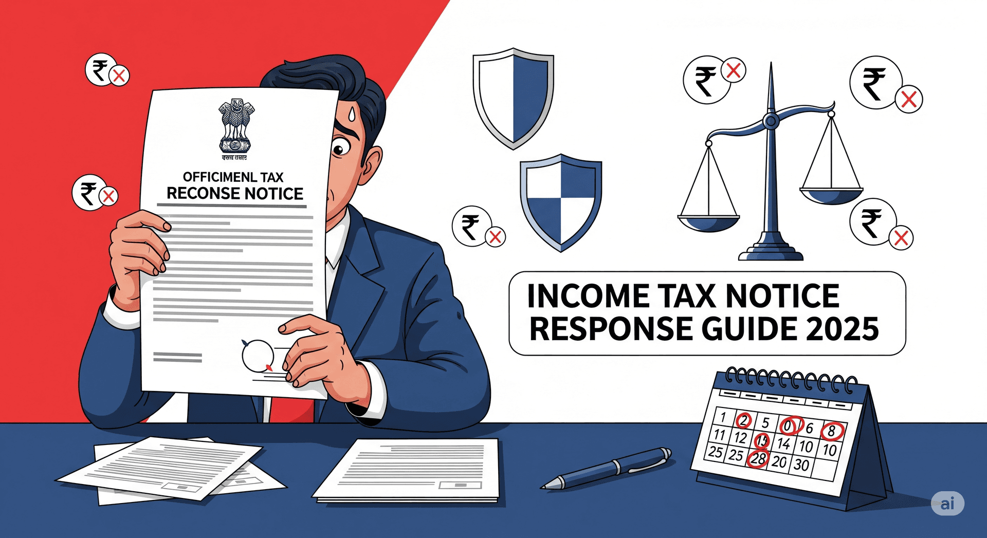 Income tax notice response complete guide with timelines and strategies