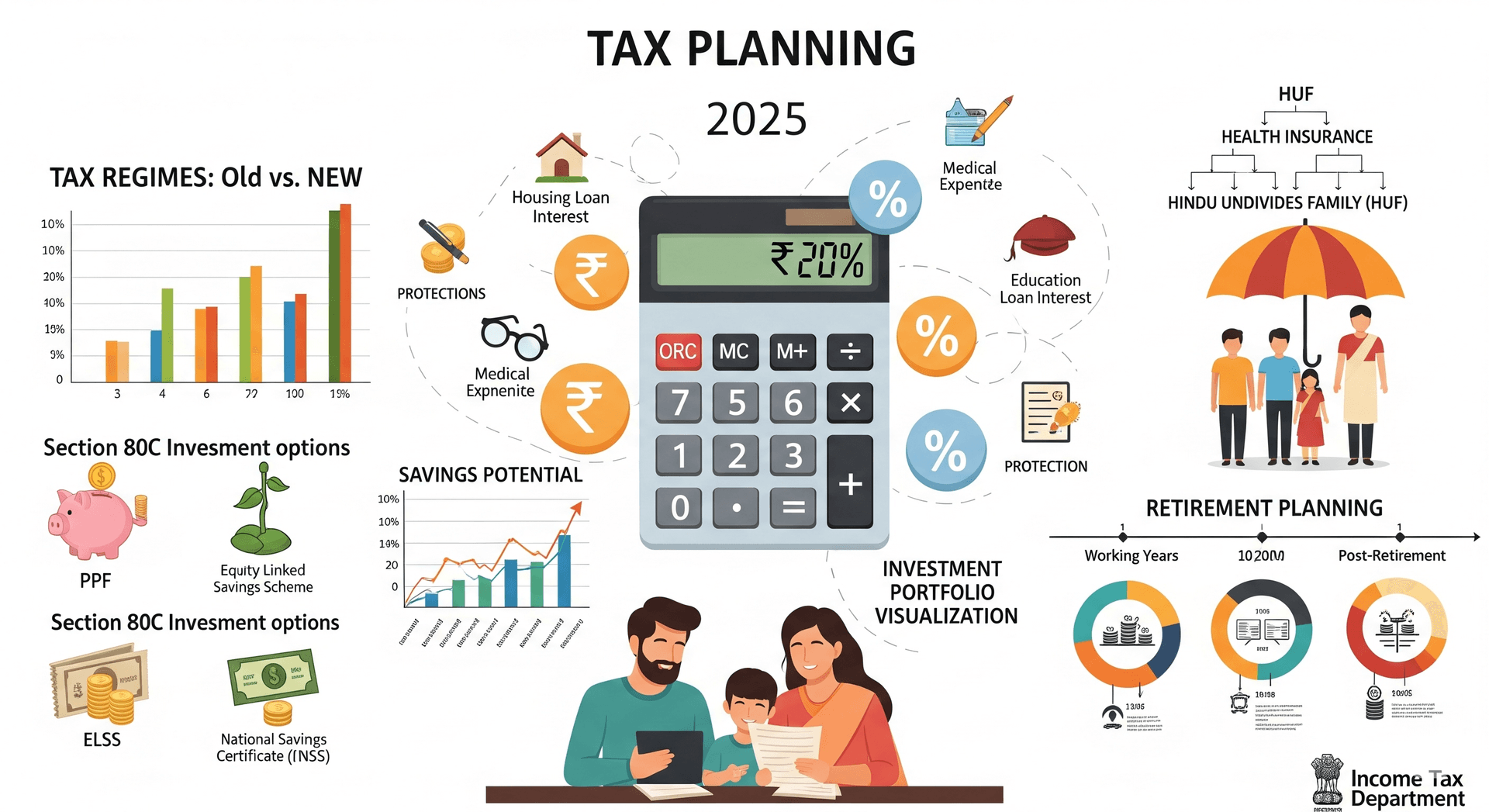Tax planning strategies 2025 complete guide to save lakhs in income tax legally